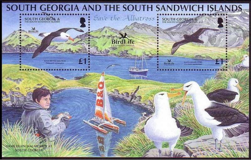 South Georgia Save The Albatross MS BirdLife SG#MS426