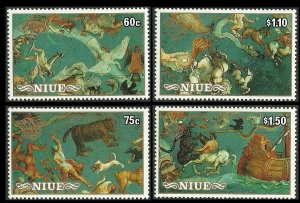 1986 Niue 650-653 Halley's Comet 5,50 €