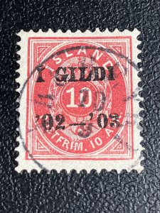 Iceland Scott 54 Used