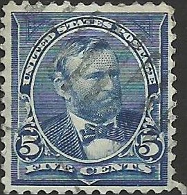 # 281 Dark Blue Used Ulysses S. Grant