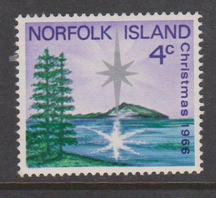 Norfolk Island 1966 Christmas Sc#99 MH