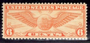 US Stamp #C19 6c Winged Globe MINT NH SCV $3.50