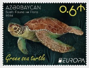 Azerbaijan - Postfris/MNH - Complete set Europa, Underwater World 2024