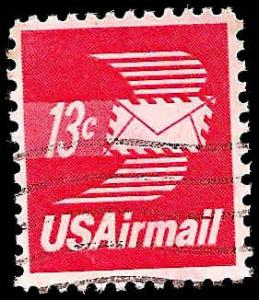 # C79 USED WINGED LETTER