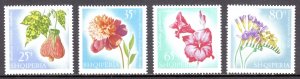 Albania - Scott #1020, 1021, 1022, 1023 - MNH - Toning spots/gum - SCV $7.35