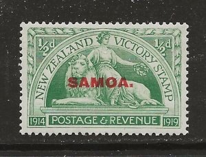 Samoa Scott catalog # 136 Unused Hinged