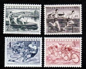 Czechoslovakia # 540-543 Mint NH!
