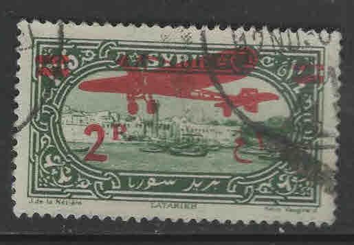 Syria  Scott C45 Used Airmail stamp