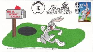#3137 Bugs Bunny RRAGS FDC