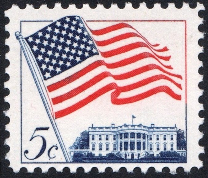 SC#1208 5¢ 50 Star Flag Issue (1963) MNH