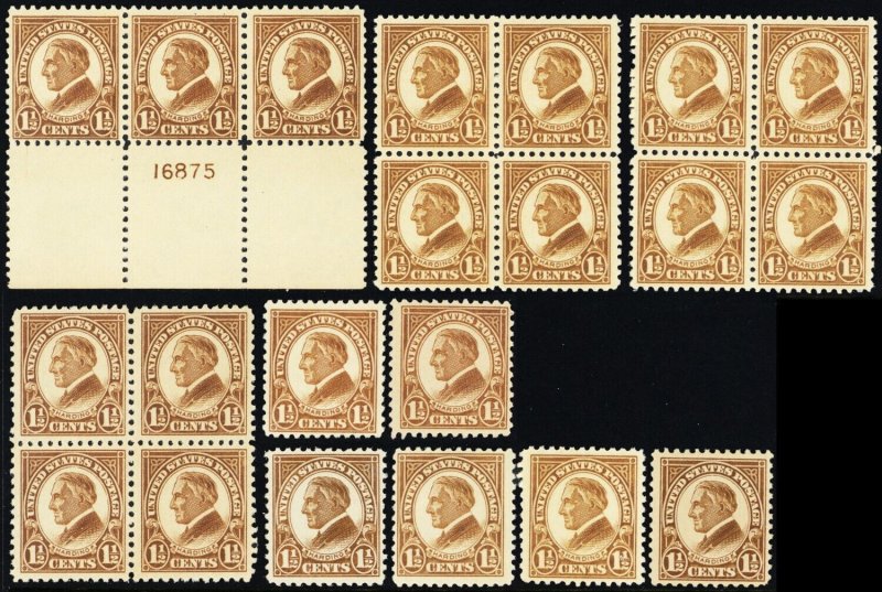 553, Mint NH 21 F-VF Stamps WHOLESALE! CV $42.00 * Stuart Katz