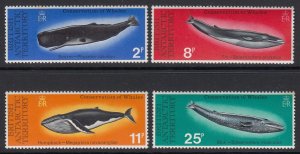 British Antarctic 64-7 Whales mnh*