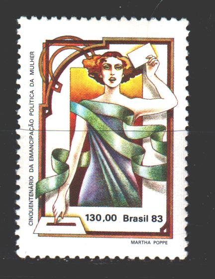 Brazil. 1983. 1953. Women's suffrage. MNH.