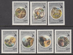 Uzbekistan 96-102 Animals MNH VF