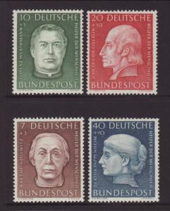 Germany B338-B341 Mint Hinged BIN