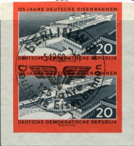 Germany   Sc.#  530 imperforated used  with special Cancel
