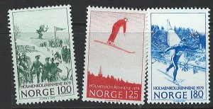 Norway Scott 741-743 MNH