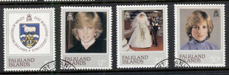 Falkland Is 1982 Princess Diana 21st Birthday FU