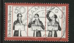 Germany Scott 1214 used 1976 stamp