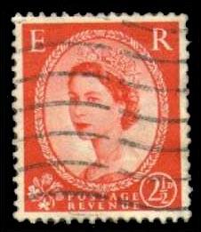 Great Britain #296 Queen Elizabeth II, used (0.25)