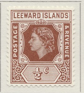 English colony colonies British colony LEEWARD ISL. 1954 1/2c MH* A28P13F27158-