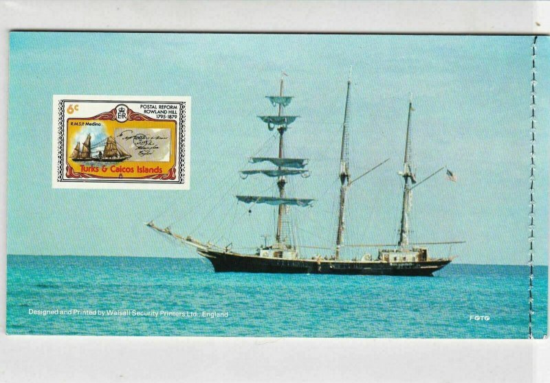 Turks & Caicos Islands Self Adhesive Stamps Booklet Ref 28889