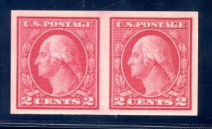 US SCOTT #459 PAIR MINT-SUPERB-OG-NH GRADED 98 W/ PSE CERT SMQ $1650 (8/5/24 GP)