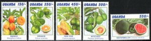 Uganda Stamp 1443-1447  - Fruits