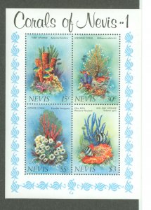 Nevis #166A Mint (NH) Souvenir Sheet