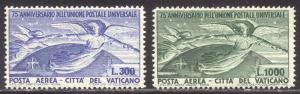 VATICAN CITY #C18-19 Mint NH - 1949 Angels and Globe