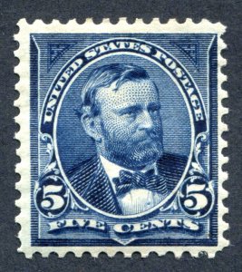 US 1897. Grant. 5c stamp. Mint Hinged. Sc#281.