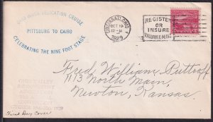 1929 Ohio Valley Improvement Association 1st cachet Sc 681-5 FDC (Y3