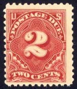 USA Sc# J32 MNH 1894-1895 2c Postage Due