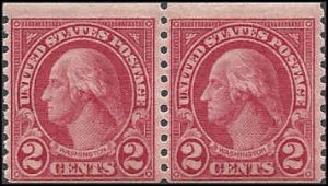 599A Mint,OG,NH... Pair... PSE Certificate... SCV $500.00