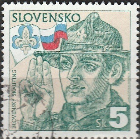 Slovakia, #215  Used , From 1995,  CV-$0.30