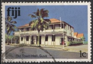 Fiji 409 (used) 1c Old Town Hall, Suva (1979)