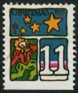 1973 CHRISTMAS SEAL, USED NO GUM - CHRIST097