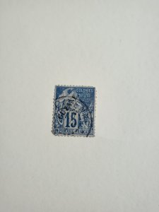 Stamps French Guiana Scott #23 used