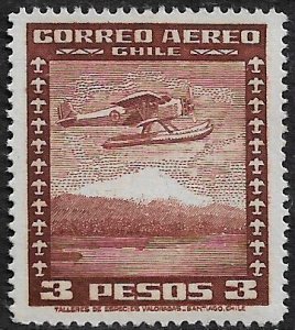 Chile #C101 MNH Stamp - Airplane