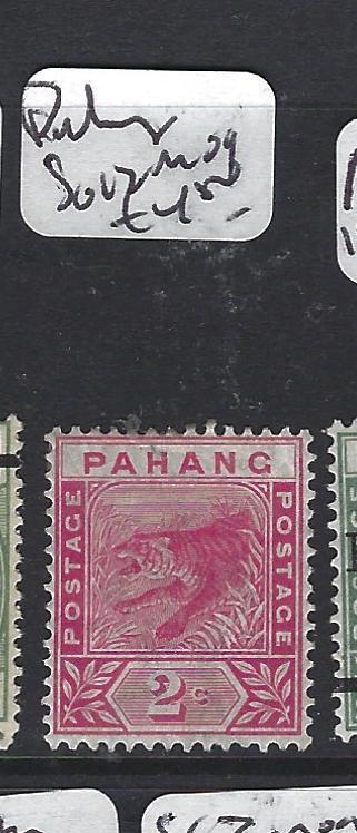 MALAYA PAHANG  (P2005BB)   2C RED TIGER SG 12   MOG