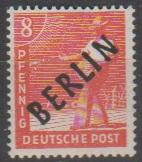 (DE 10417) Mi: 3  1948  U/m Cat €  2.50 signed Schlegel