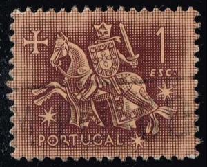 Portugal #766 Equestrian Seal of King Diniz; Used (0.25)