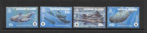 WHALES - CAYMAN ISLANDS #902-5 (SINGLES) WWF MNH