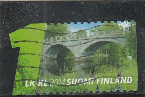 Finland  Scott#  1470  Used  (2014 Bridge)