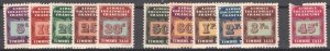 AEF 1937 YT. 1-11 Taxe full set MNH VF (45c is broken)