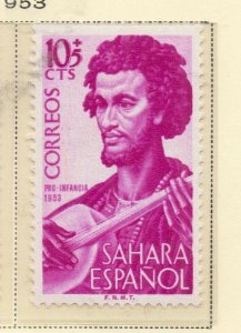 Spanish Sahara 1953 Early Issue Fine Mint Hinged 10c. NW-173585