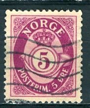 Norway; 1937: Sc. # 165: Used Single Stamp