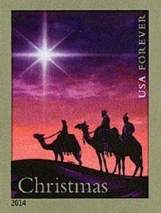 2014 49c Christmas Magi, Wise Men, Imperforate Scott 4945b Mint F/VF NH