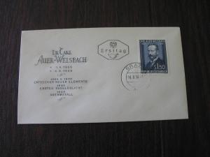 AUSTRIA 595 FIRST DAY COVER FDC