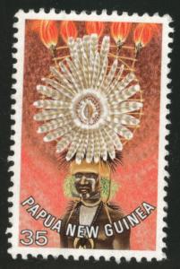 PNG Papua New Guinea Scott 453 mint no gum 1977 stamp